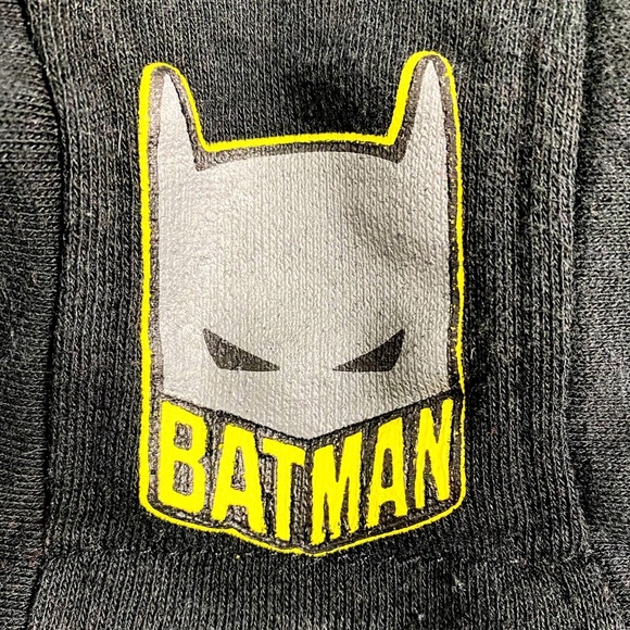 Batman Toddler Black & Yellow Full Zip Hoodie - Picture 11 of 13
